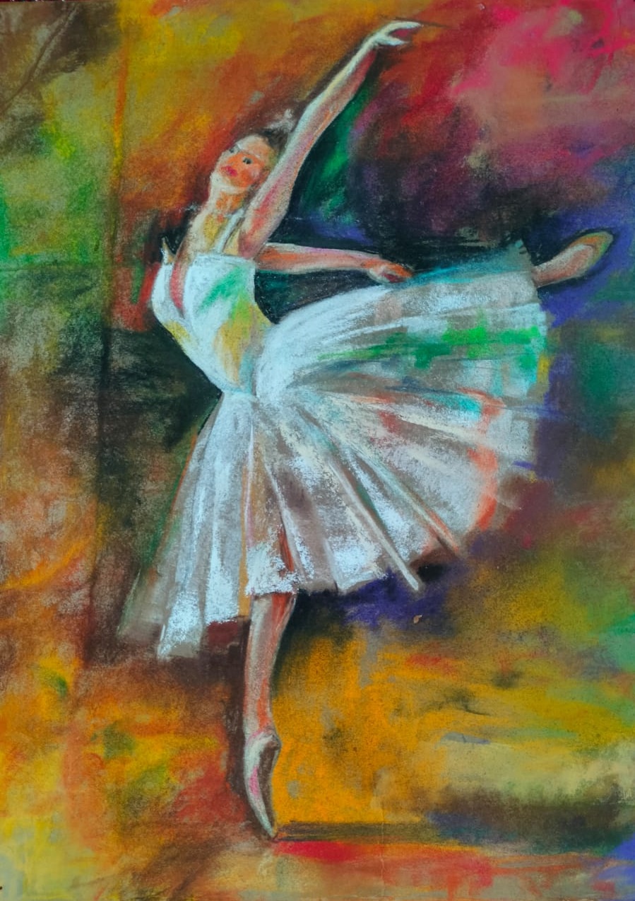11" x 15" ' Ballet Dancer'